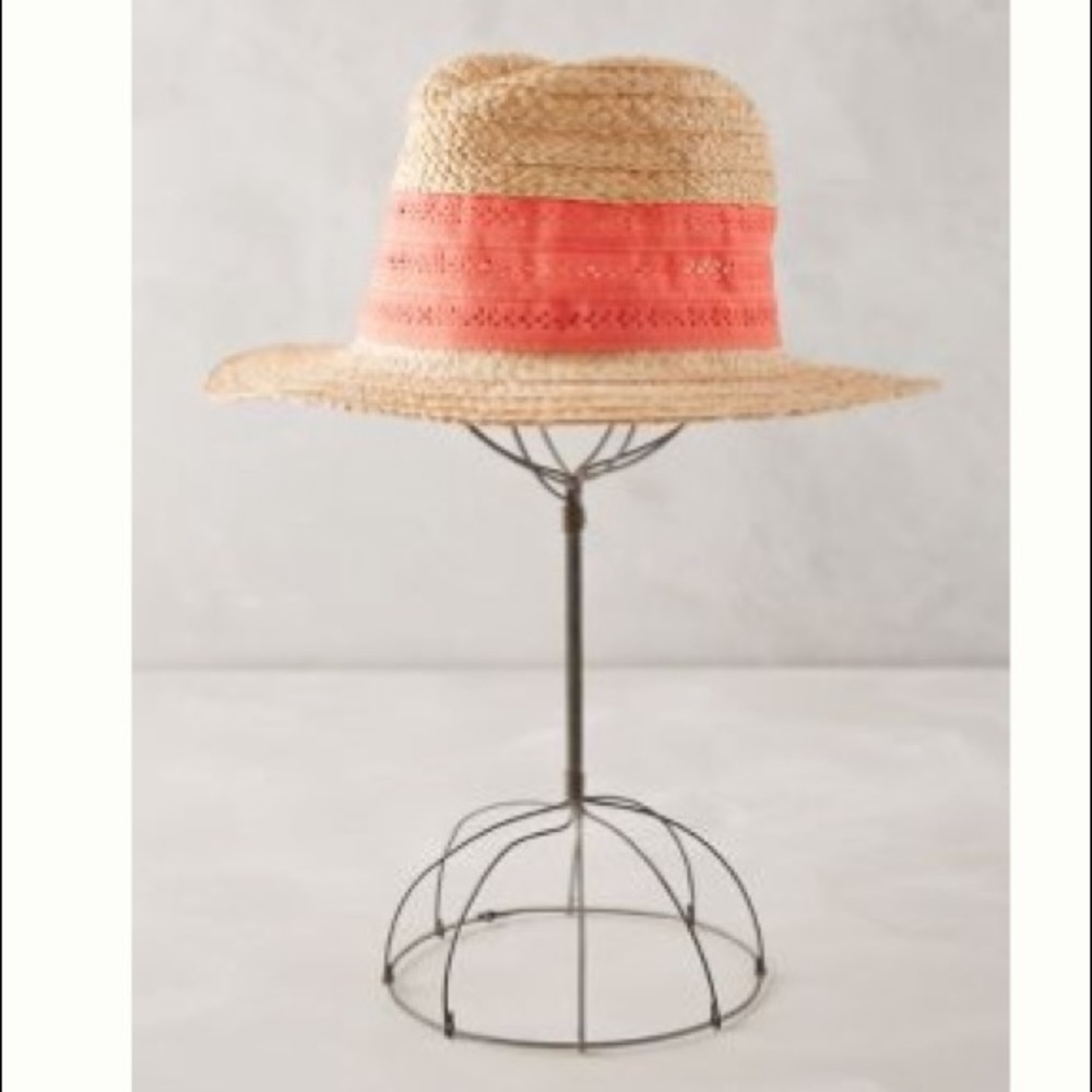 Anthropologie Straw Gwendola Rancher